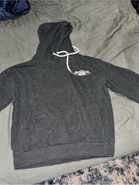 Friends Hooded Pullover Sweatshirt - Dark Gray